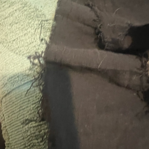 Free People Black Ruffle Tank Top - Picture 3 of 4